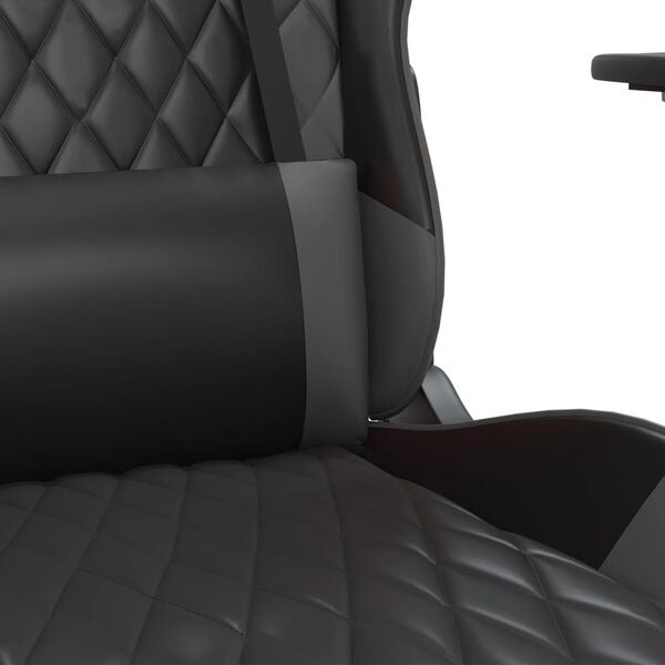 Chaise gaming Vantek Essential Edge noir et gris, vue 5