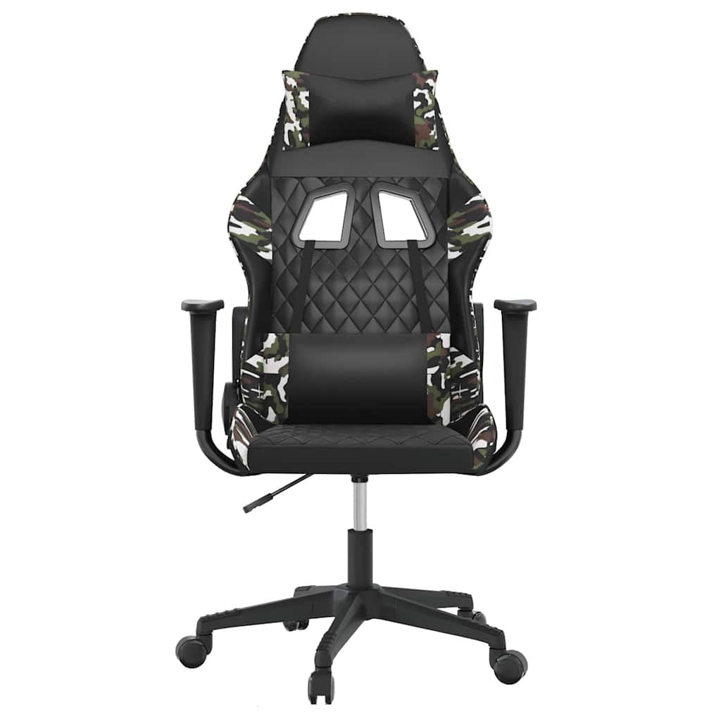 Chaise gaming Vantek Essential Edge noir et camouflage