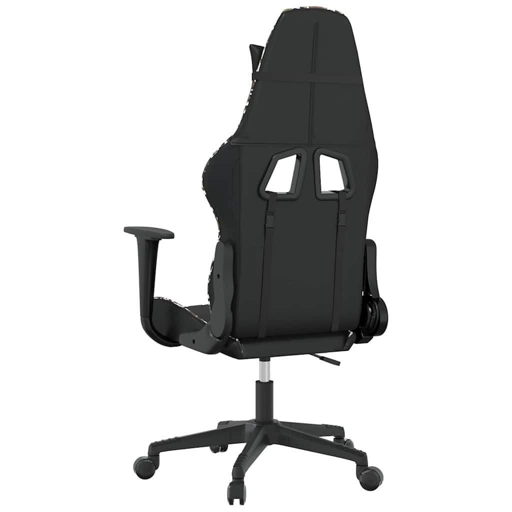 Chaise gaming Vantek Essential Edge noir et camouflage, vue 4