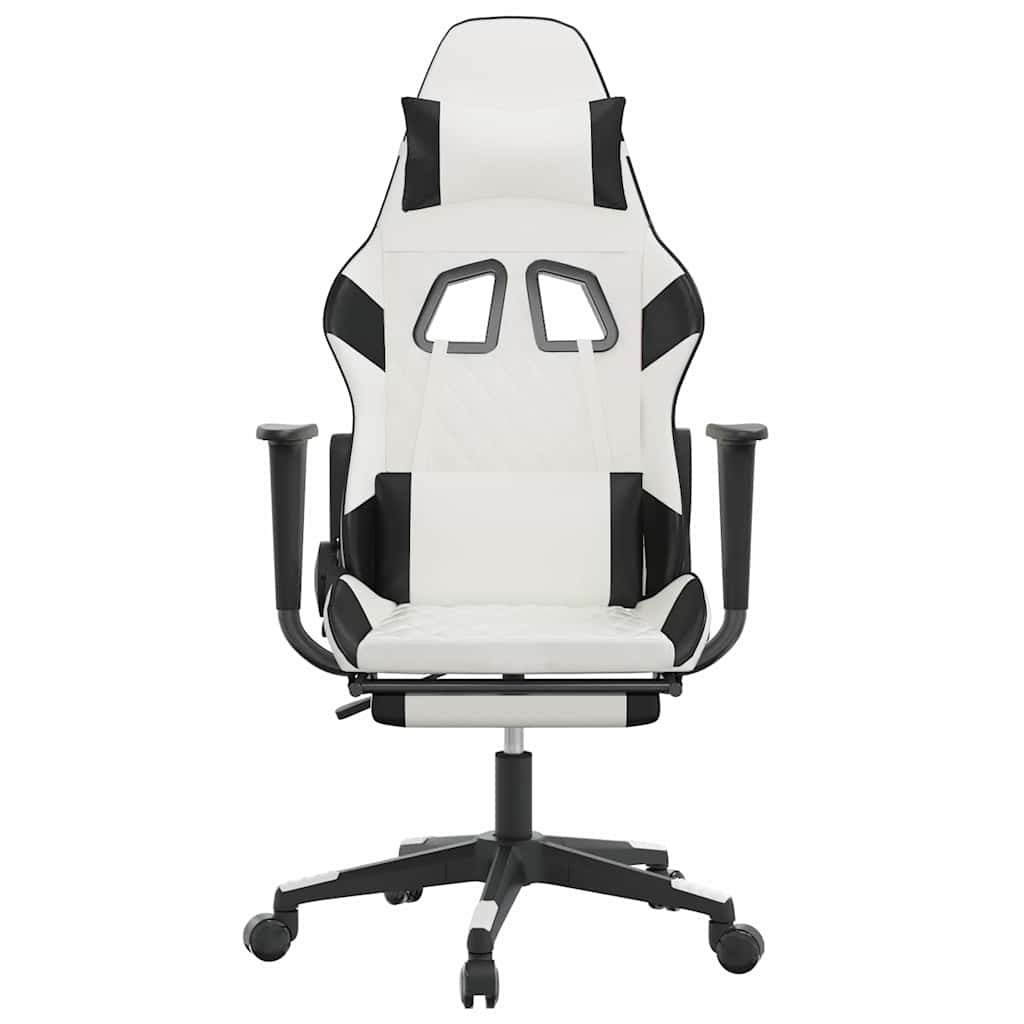 Chaise gaming Vantek Prestige Elite blanche & noir