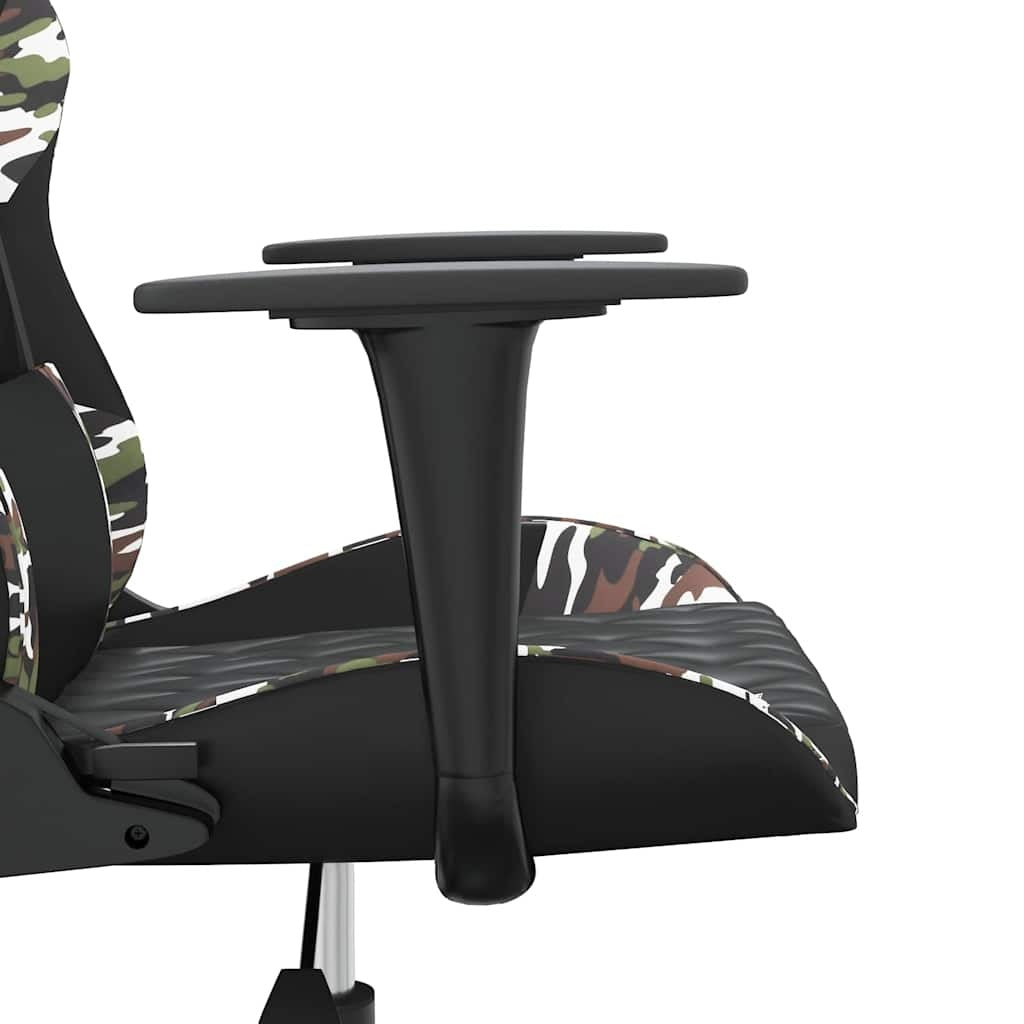 Chaise gaming Vantek Essential Edge noir et camouflage, vue 6
