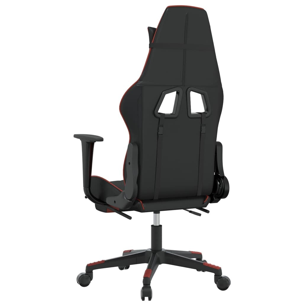 Chaise gaming Vantek Prestige Elite noir et rouge, vue 4