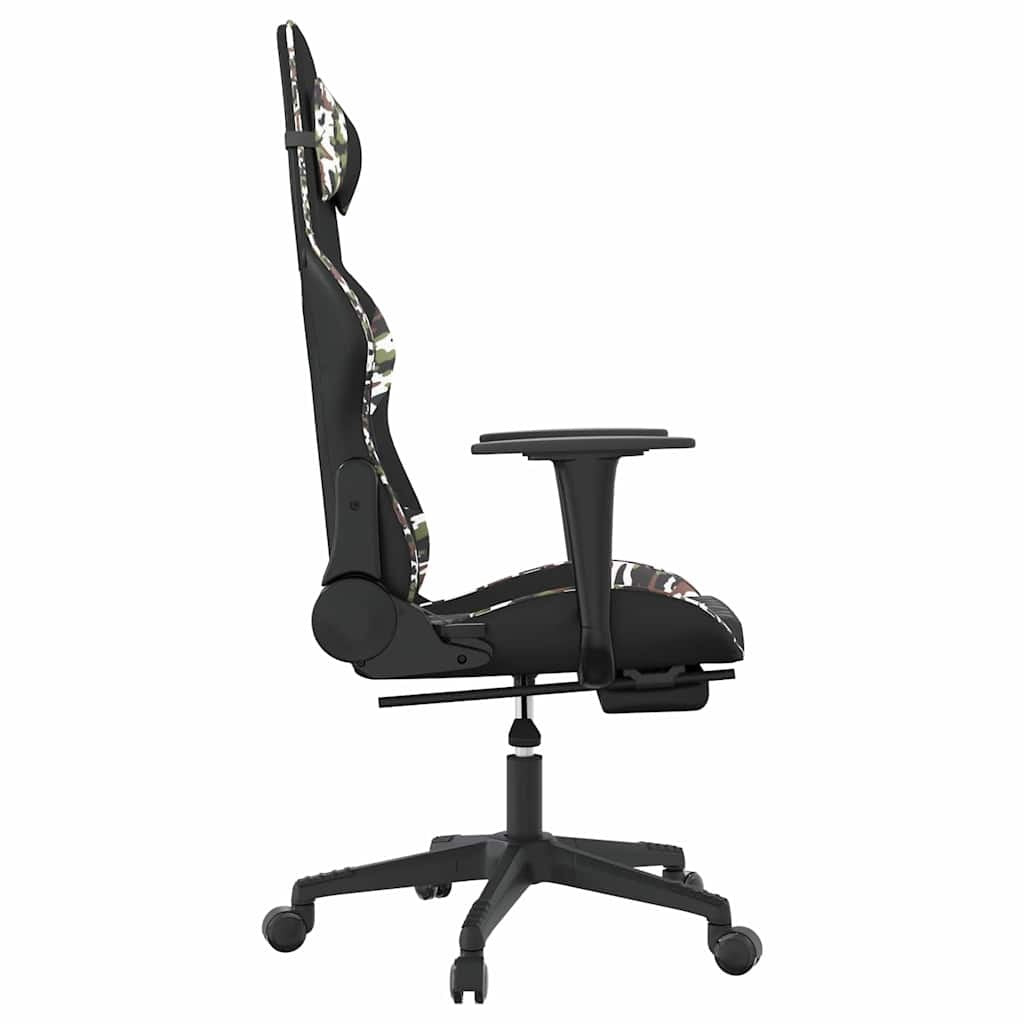 Chaise gaming Vantek Prestige Elite noir et camouflage, vue 3
