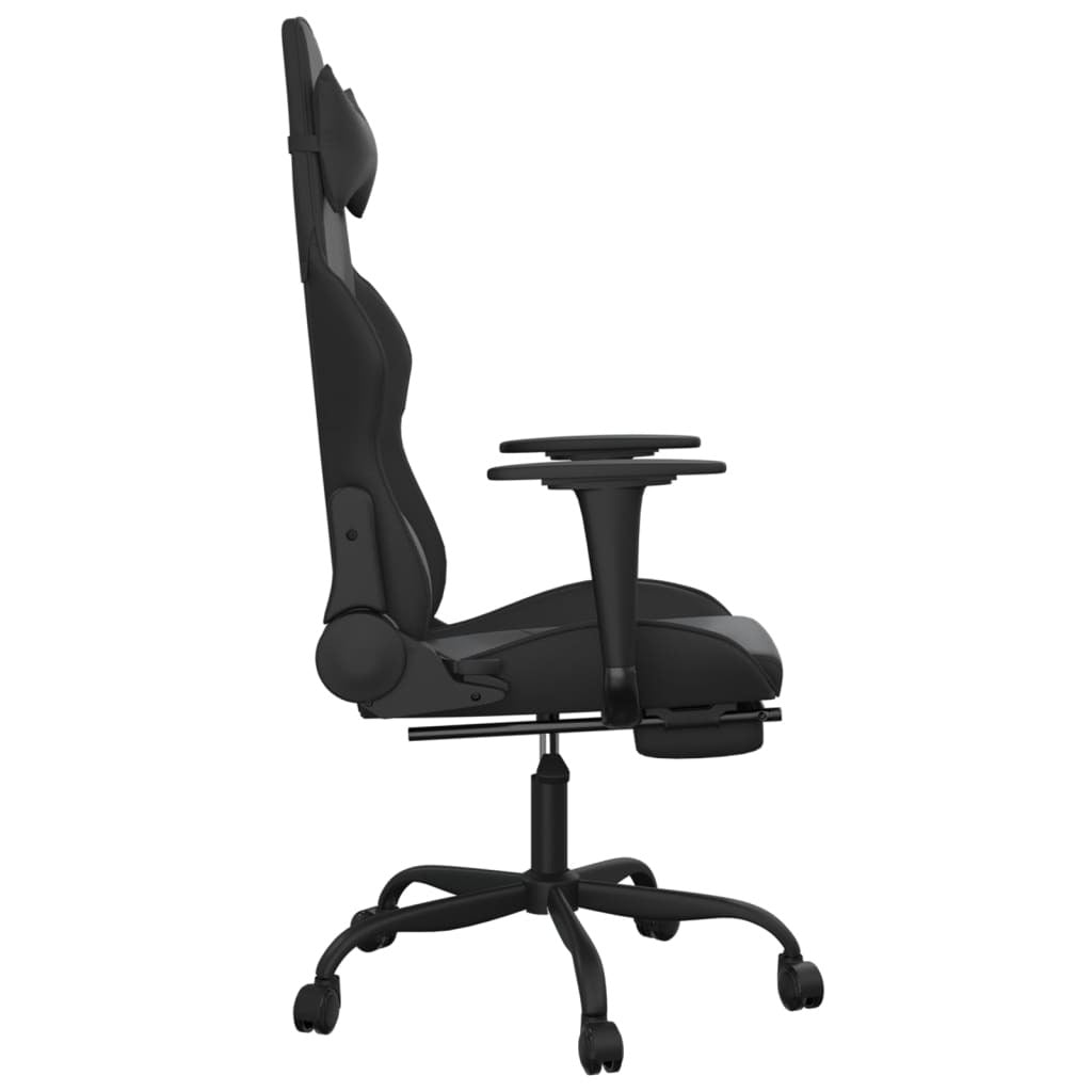 Chaise gaming Vantek Signature Elevate noir, vue 3