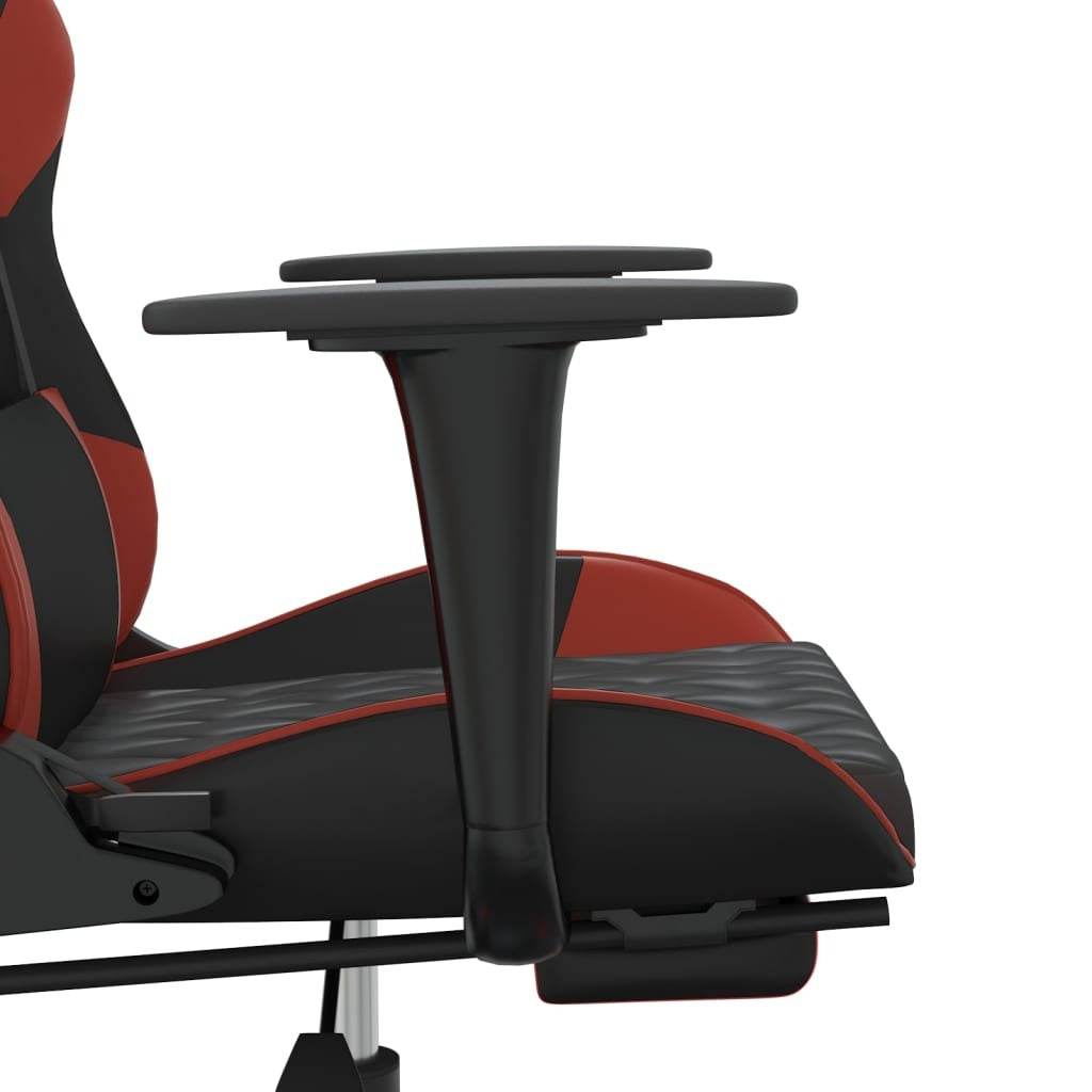Chaise gaming Vantek Prestige Elite noir et rouge, vue 6