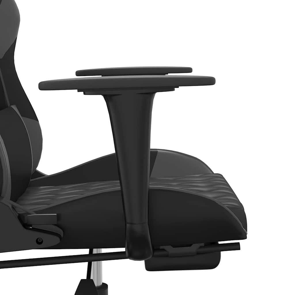 Chaise gaming Vantek Prestige Elite noire & gris, vue 6