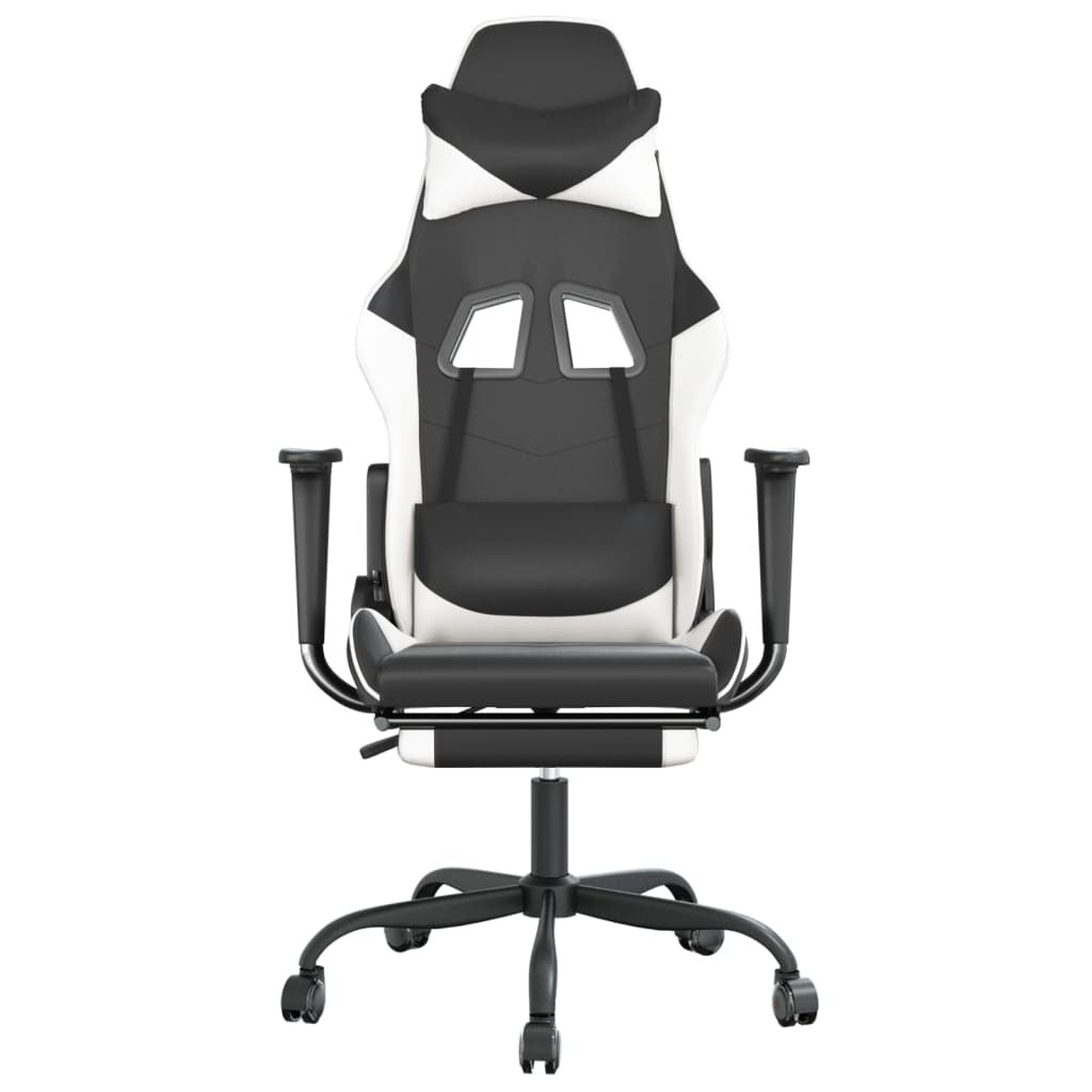 Chaise gaming Vantek Signature Elevate noir et blanc