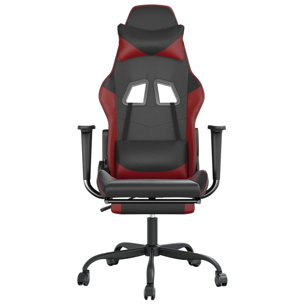 Chaise gaming Vantek Signature Elevate noir et rouge