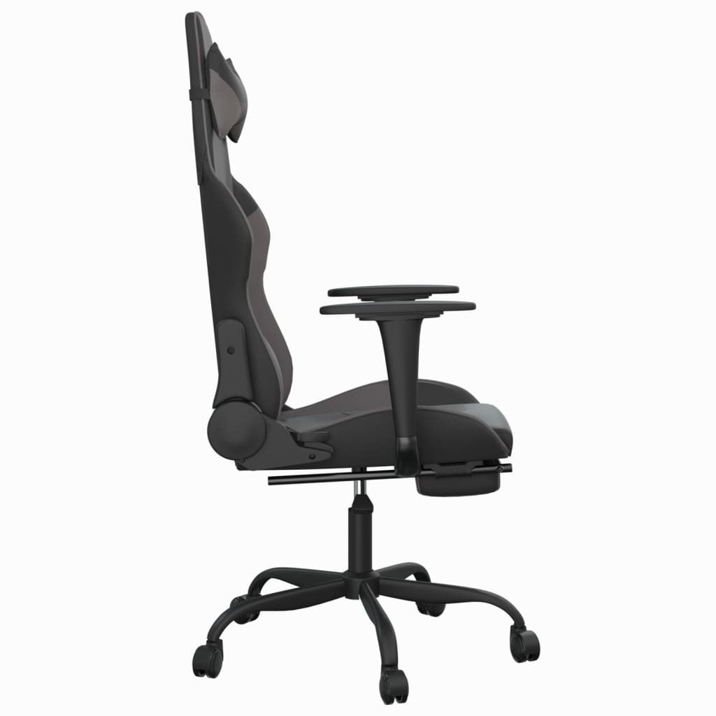 Chaise gaming Vantek Signature Elevate noir et gris, vue 3