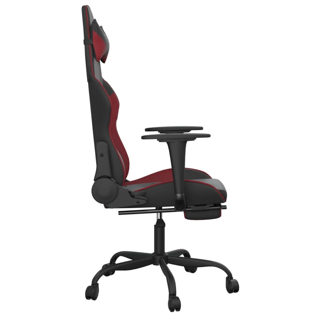 Chaise gaming Vantek Signature Elevate noir et rouge, vue 3